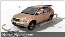 free download model toyota century format 3ds.
