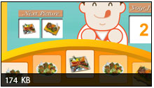 Interactive Flash Math food Game: �Թ�����ͤ�տ�ê �������͡�����