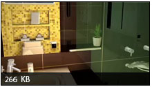 interactive-panorama 360 bathroom's interial : ����������ͧ���