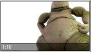 3d animation Alien poowow