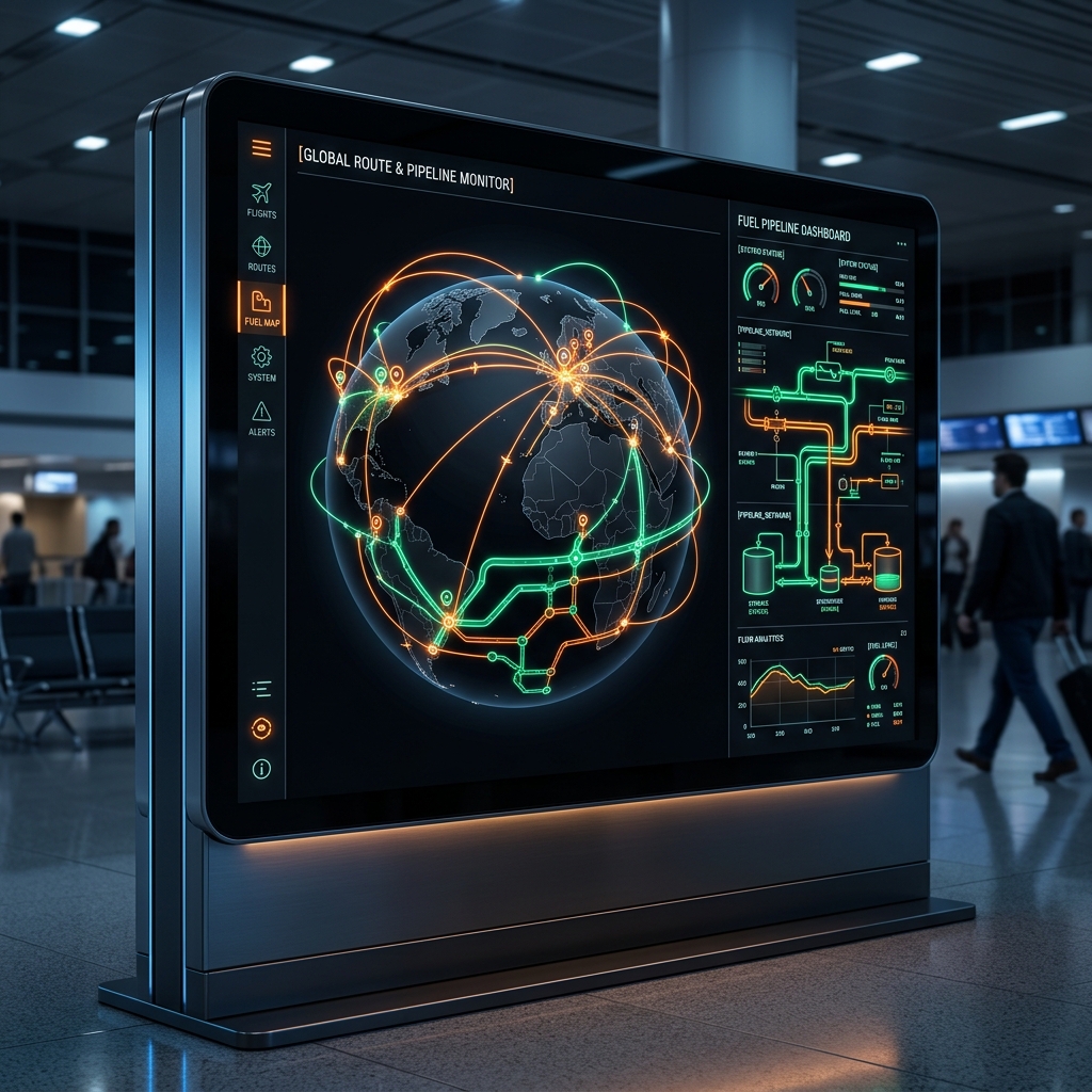 BAFS Interactive 3D Animation Touchscreen Kiosk Cover